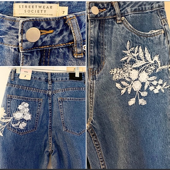 Streetwear Society Denim - ☮️NWT Mom Jeans!